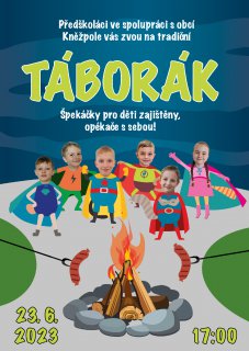 Táborák s předškoláky 23.06.2023